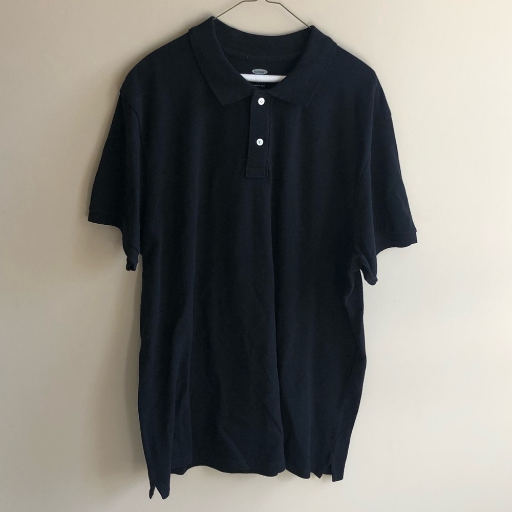 💜 Old Navy Men’s Dark Gray Polo Classic Shirt XL